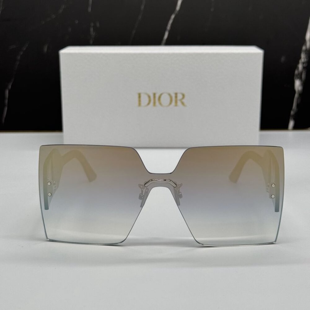 NEW DIORCLUB M5U F0A5 DIOR GREY WOMEN DIOR SUNGLASSES - Picture 3 of 13
